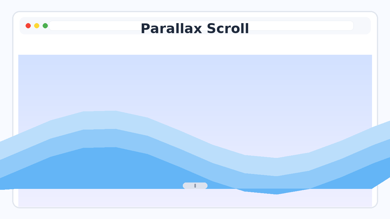 Parallax Scroll Experiment