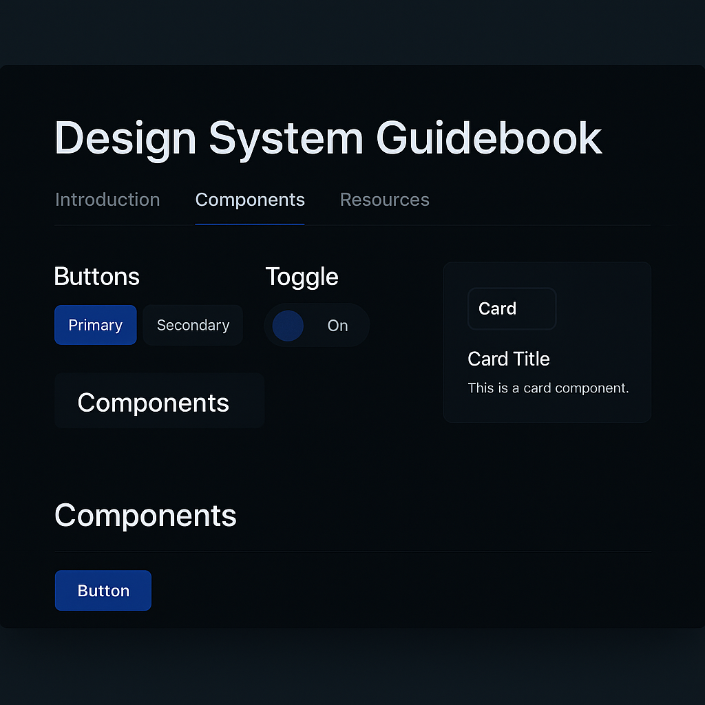 Design System Guidebook